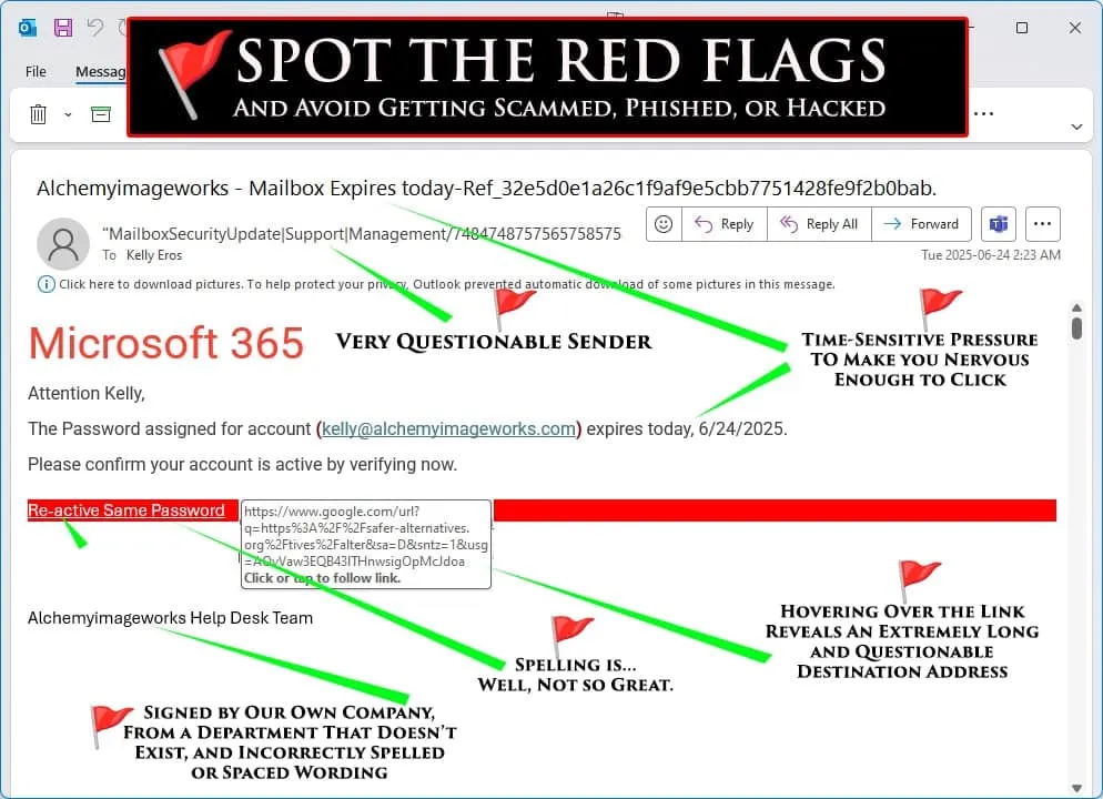 How to Spot a Fake Email